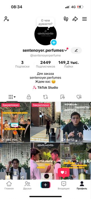 Готовый бизнес парфюмерия
