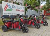 Triciclete Electrice, Volta APM5, 1000W, Rosu, viteza maxima 25 km/h