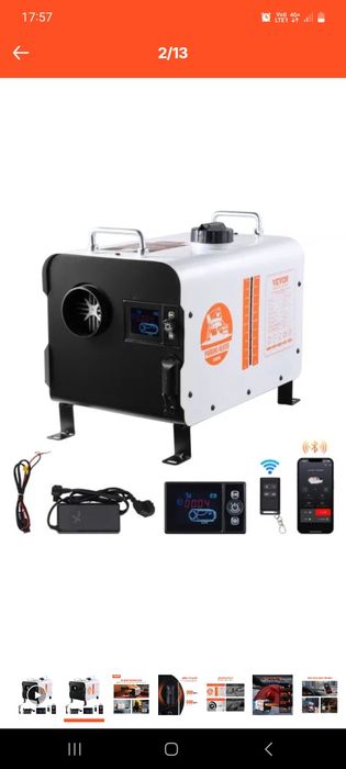 Încălzitor Vevor pe motorină