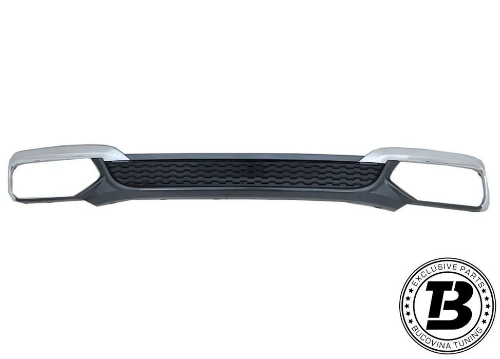 Difuzor Bara Spate cu Ornamente compatibil cu BMW Seria 7 G11 G12 M760 Design