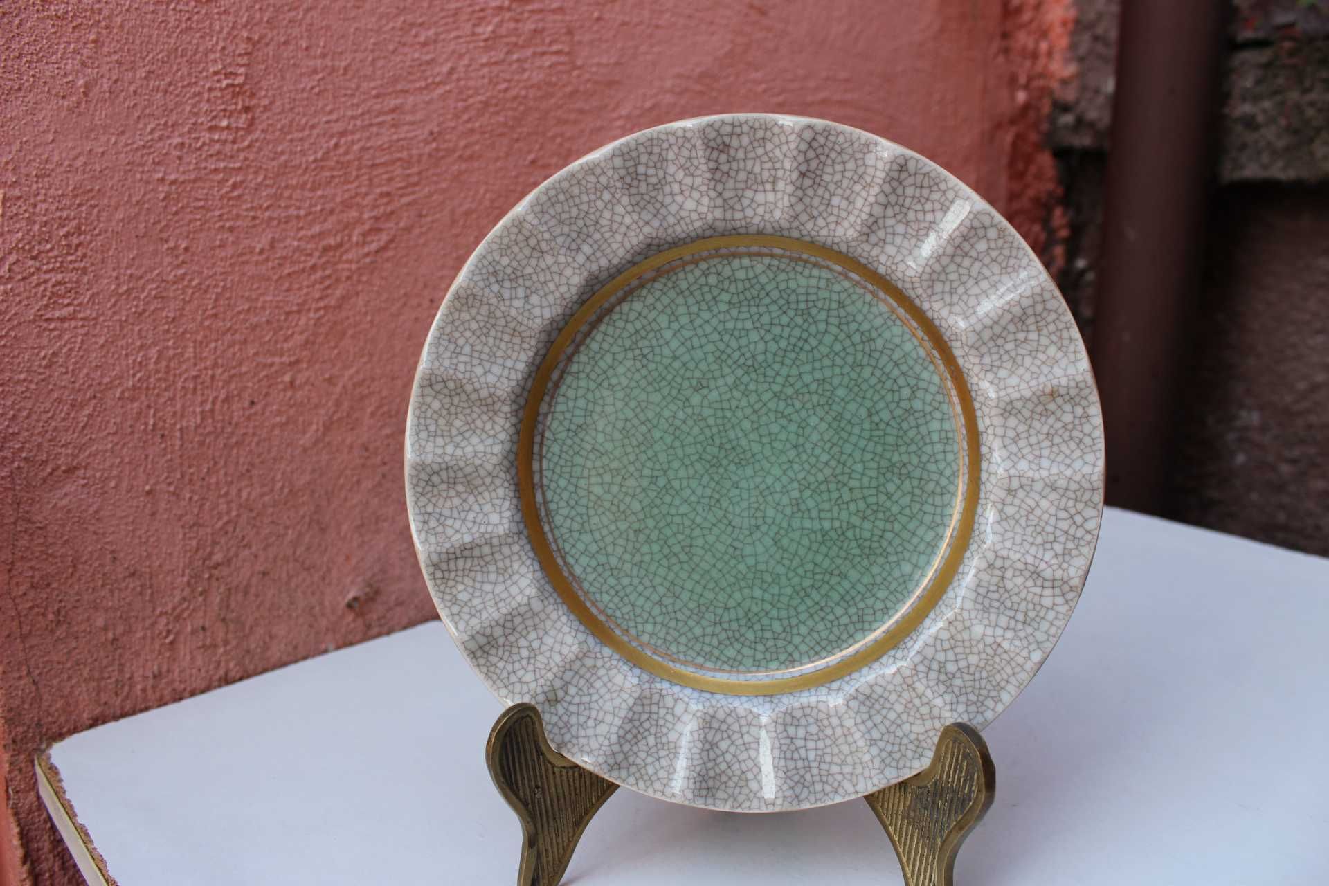 Set 2 farfurii de colectie ROYAL COPENHAGEN, Thokild Olsen, ART DECO