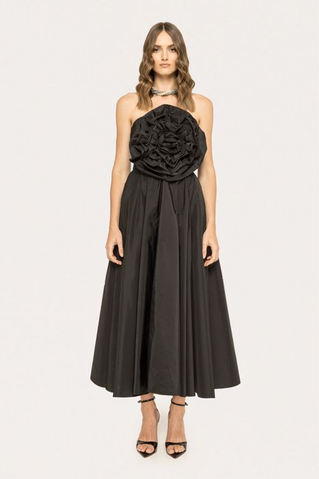 Vand/inchiriez Rochie nissa cu floare tafta