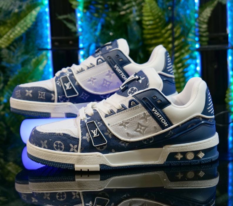 Сникърси Louis Vuitton Цвят - Бяло и Синьо