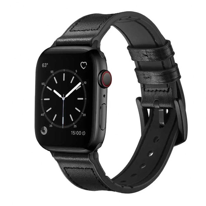 Curea din piele ceas Apple Watch 11 10 9 8 7 6 42 44 45mm / Ultra 49mm
