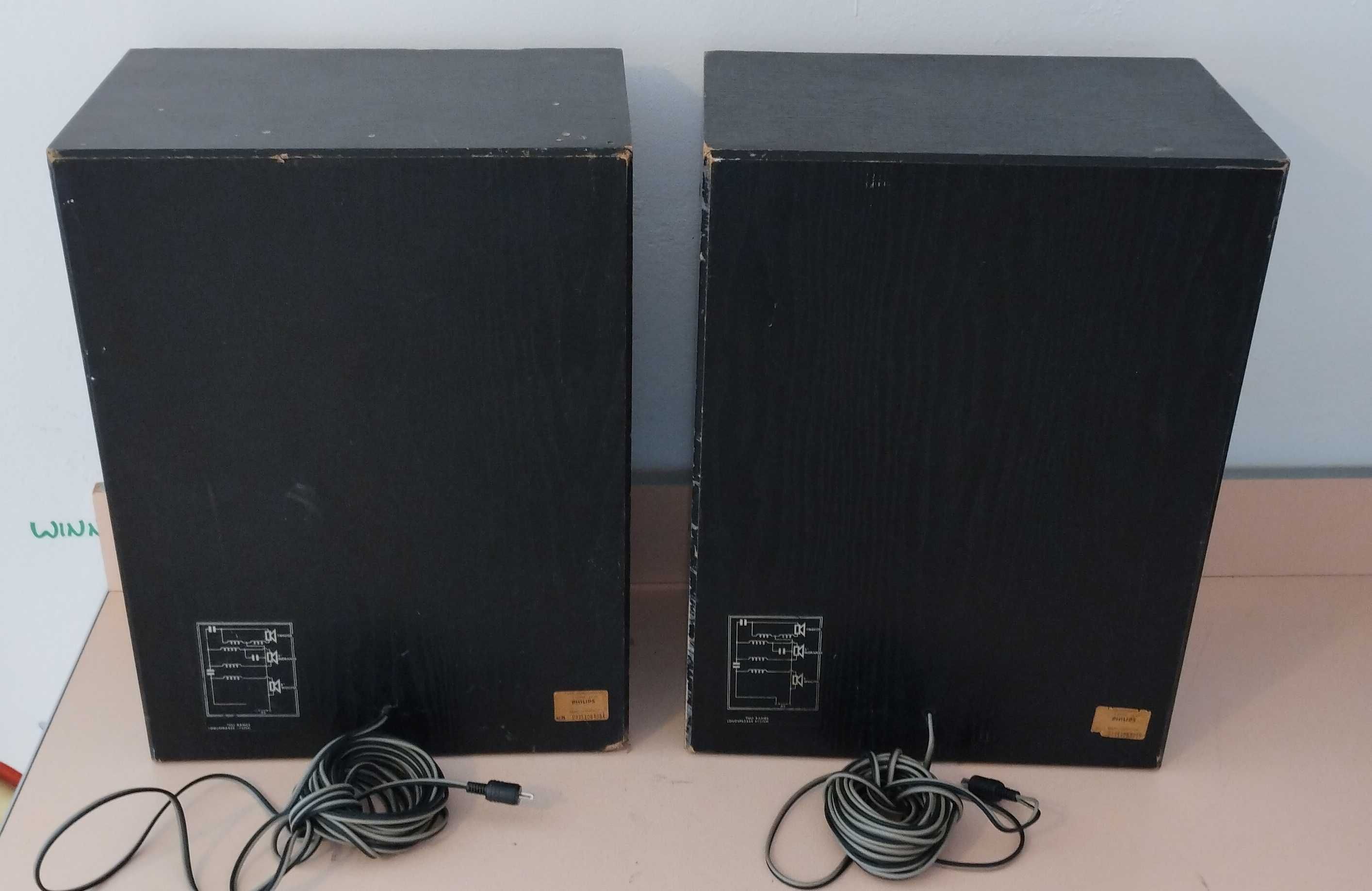 amplificator Philips 22RH521 cu boxe Philips 22RH456