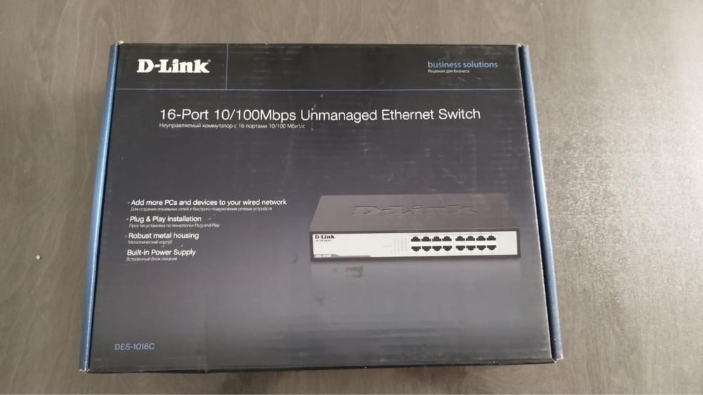 Коммутатор D-link 16 port