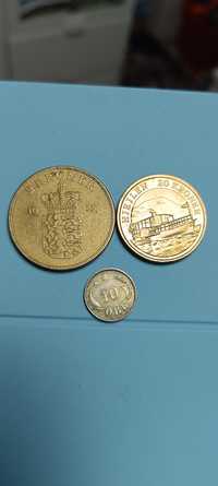 Lot monede Danemarca, Argint