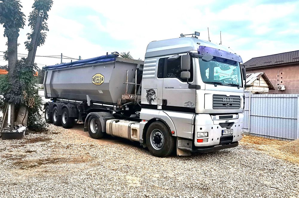 Vand Nisip Piatra Balast cu basculanta mare