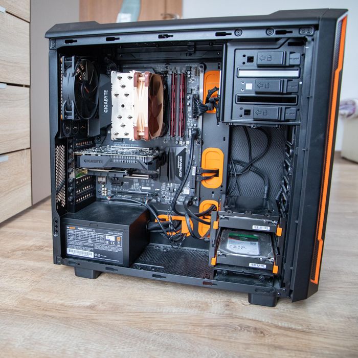 Desktop I7 7700k, Gtx 1050, 500Gb ssd nvme