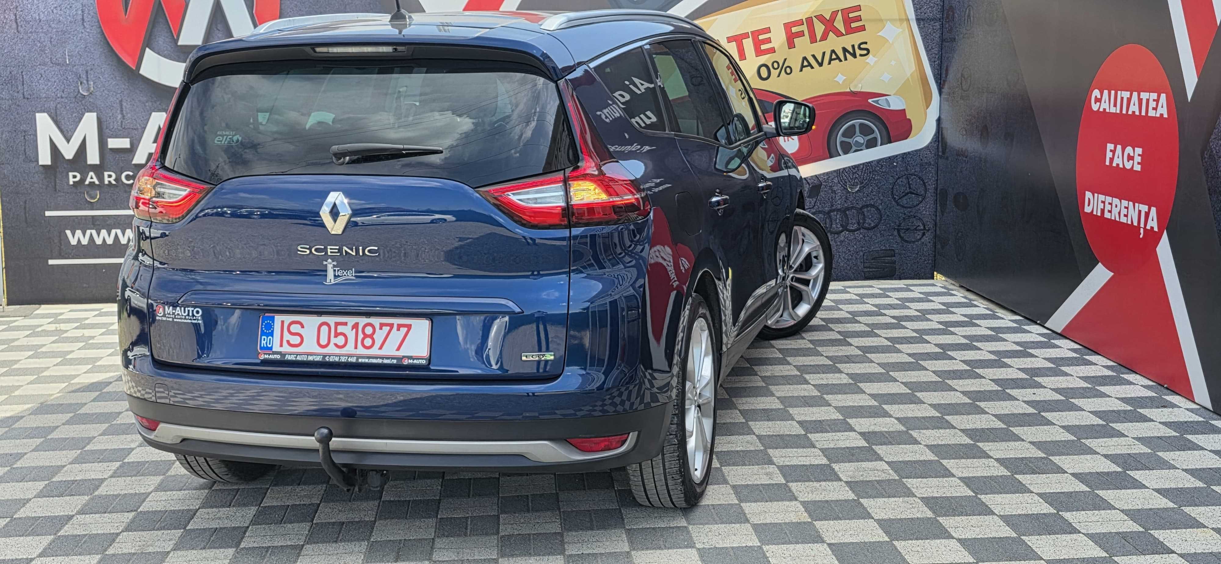 Renault Grand Scenic 2017, 1.5 Diesel Automata 7 Locuri  Rate/Livrare