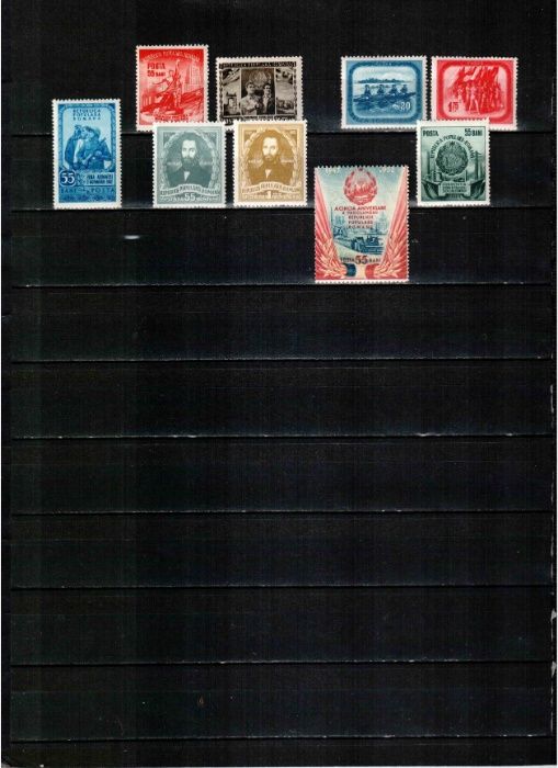 Timbre Romania 1952 AN COMPLET, MNH LUX! Foarte greu de completat!!!