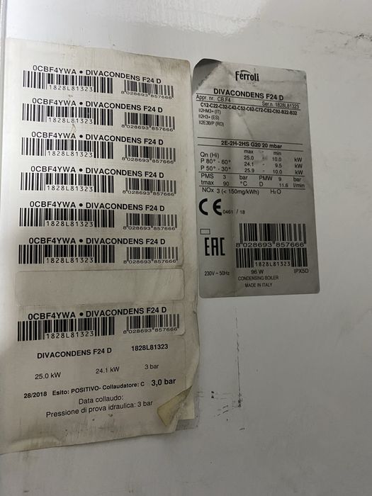 Placa electronica centrala termica ferrolli divacondes24