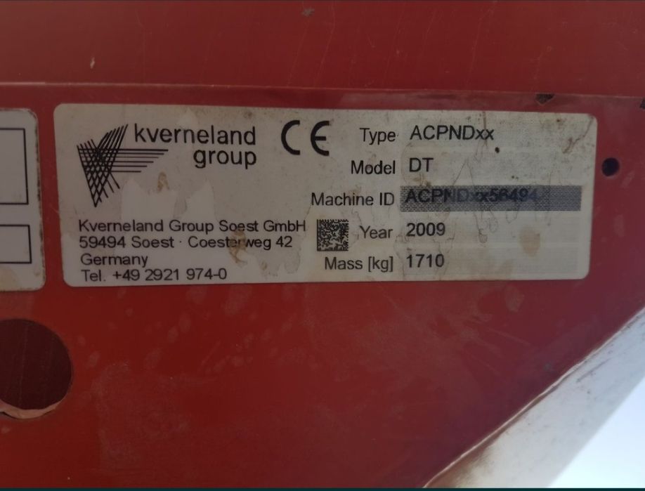 Semanatoare  Paioase Kverneland Accord 6m