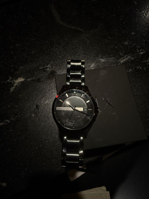 Armani Еxchange часовник watch черен black