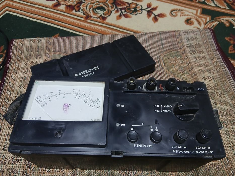 мегаомметр  4102/2-1М
