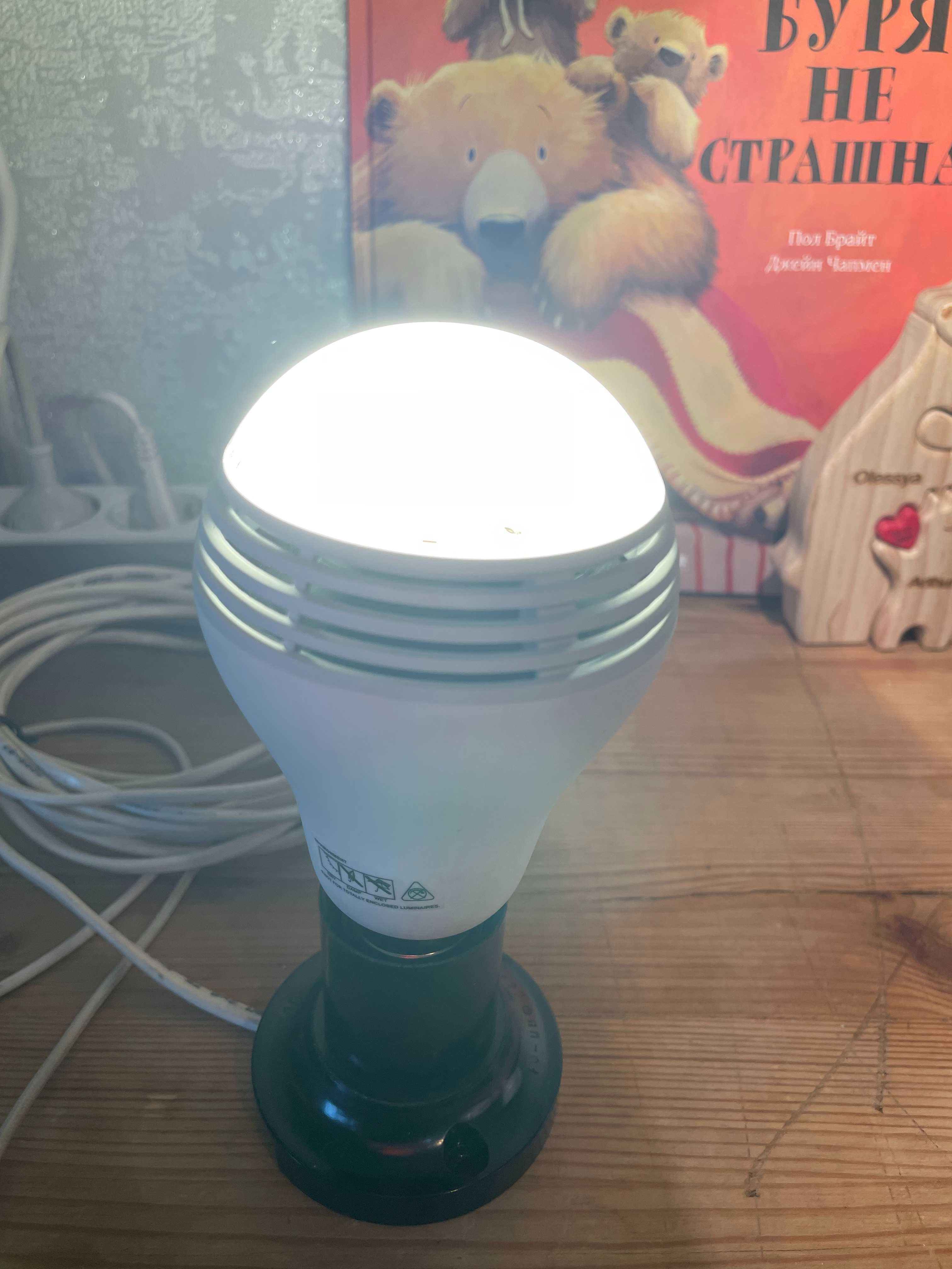 Умная лампочка RGB LED Playbulb с динамиком и bluetooth, патрон E27