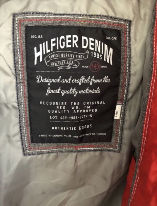 Geaca dama Tommy Hilfiger cu puf, originala