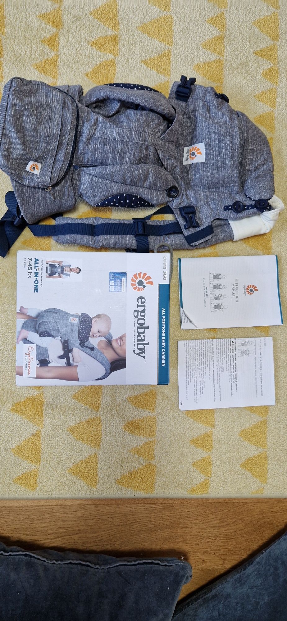 Ergobaby Omni 360 бебешка раница