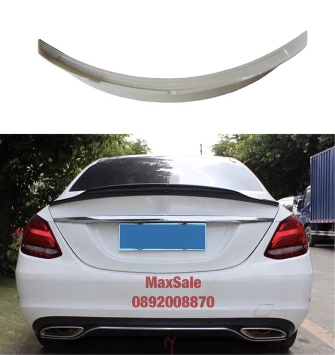 Lip spoiler Mercedes W205 C class amg амг в205 Ц лип спойлер багажник
