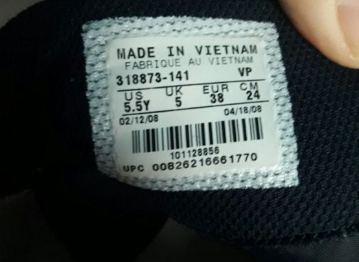 Ghete Nike fotbal copii nr 38 made in Vietnam