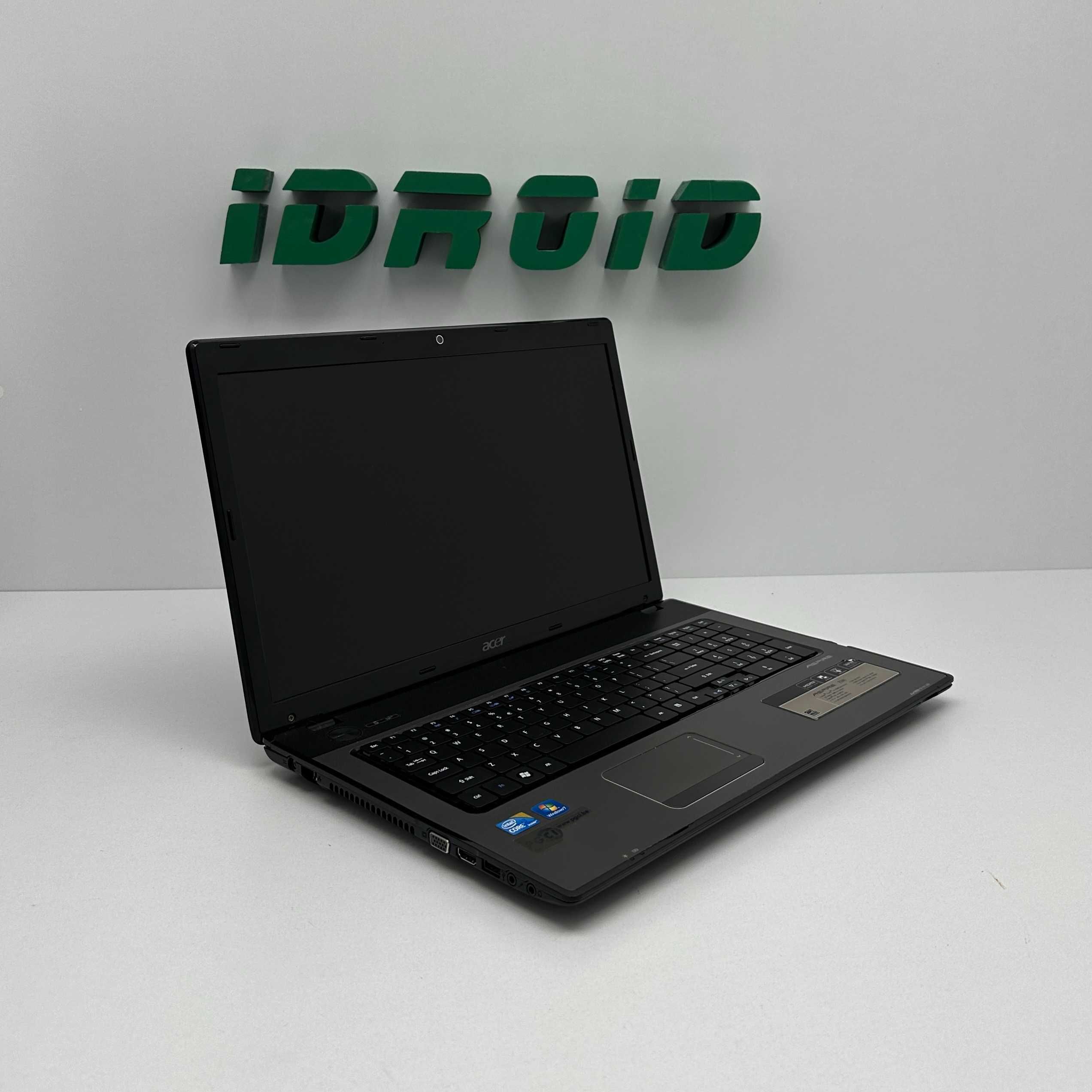 Laptop Acer Aspire 7741 250GB intel i3 370m / GARANTIE / iDroid
