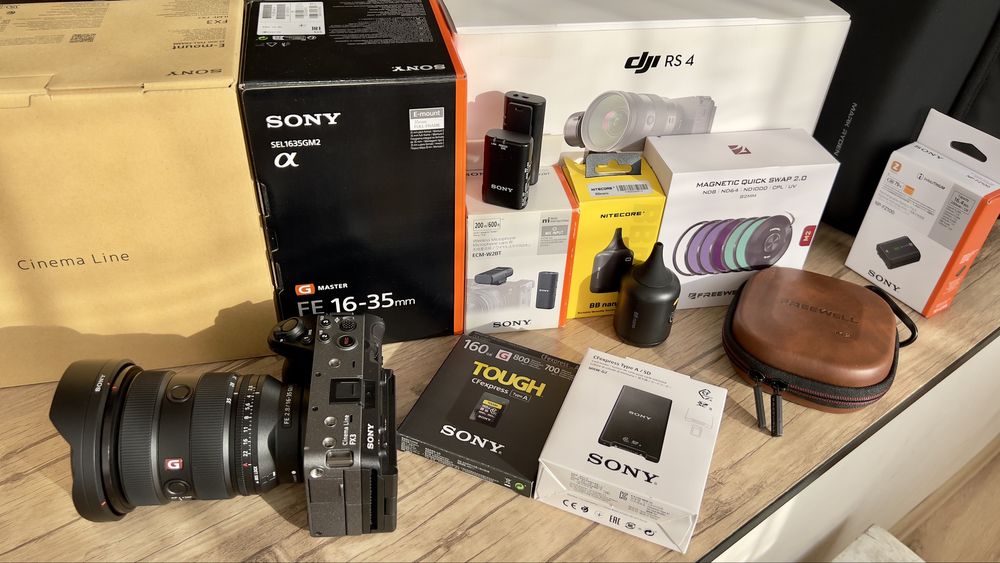 Продается оборудования для видеосъёмок все новое