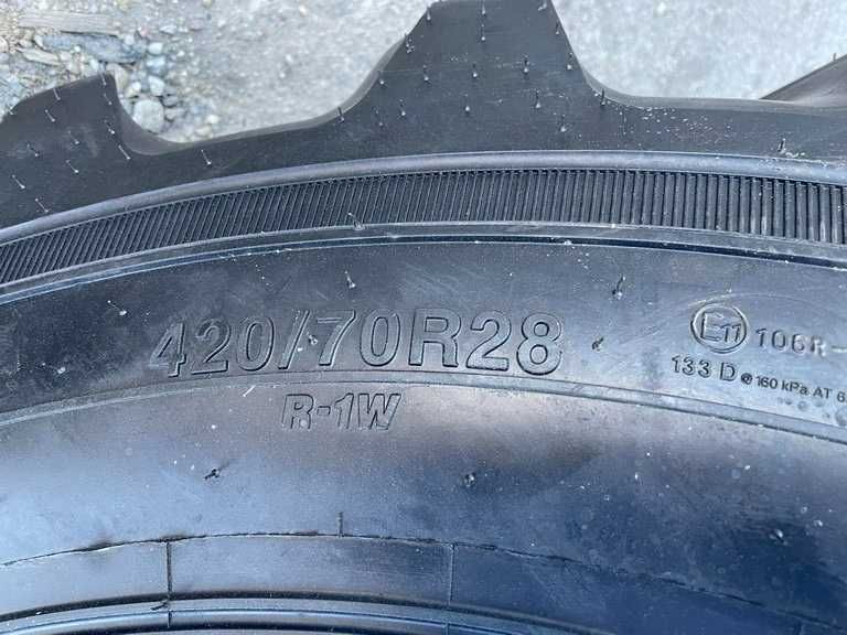420/70R28 Alliance Cauciucuri Radiale agricole de tractor Anvelope