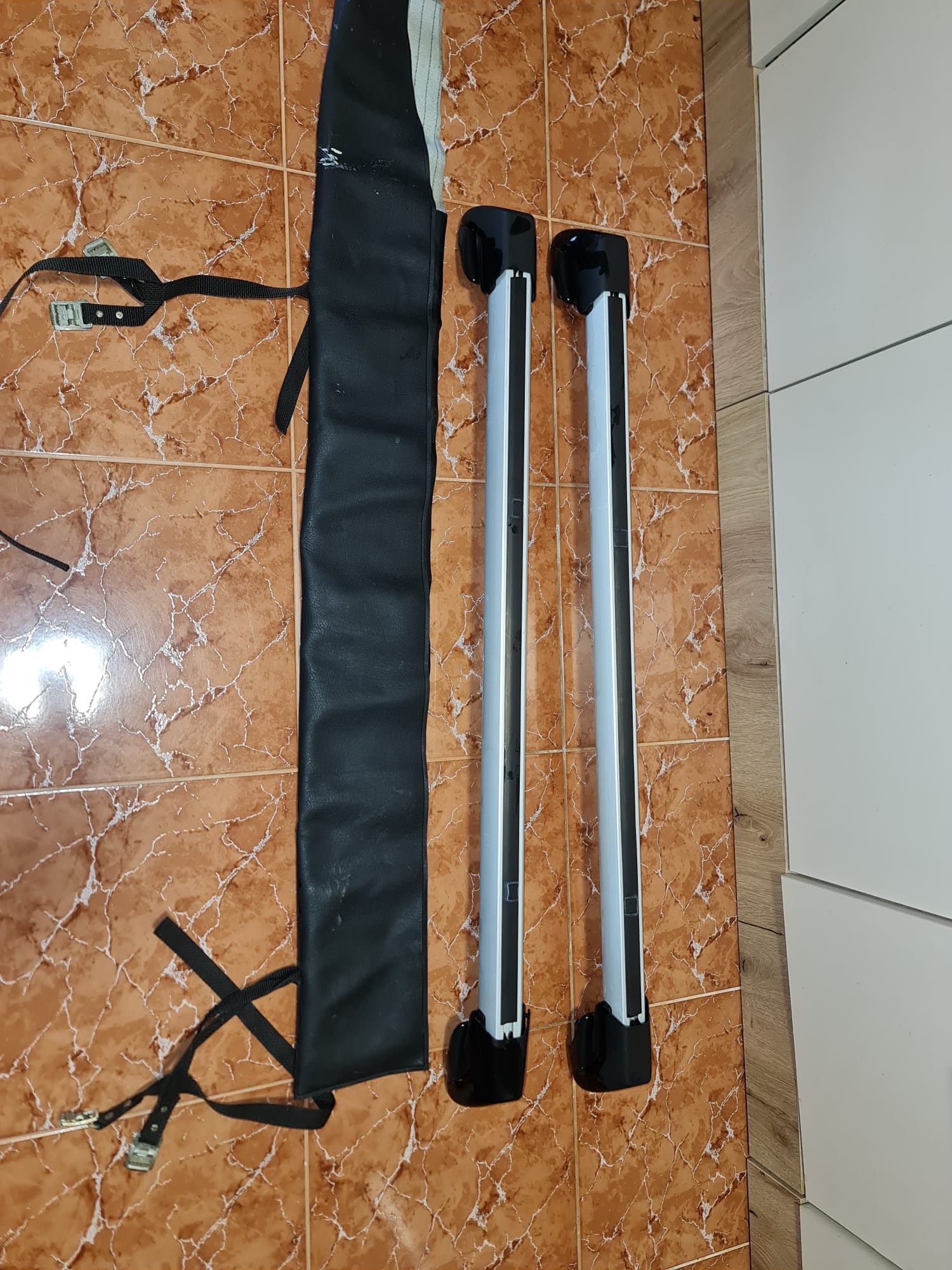 Bare portbagaj originale WOLKSWAGEN cu husa și antifurt