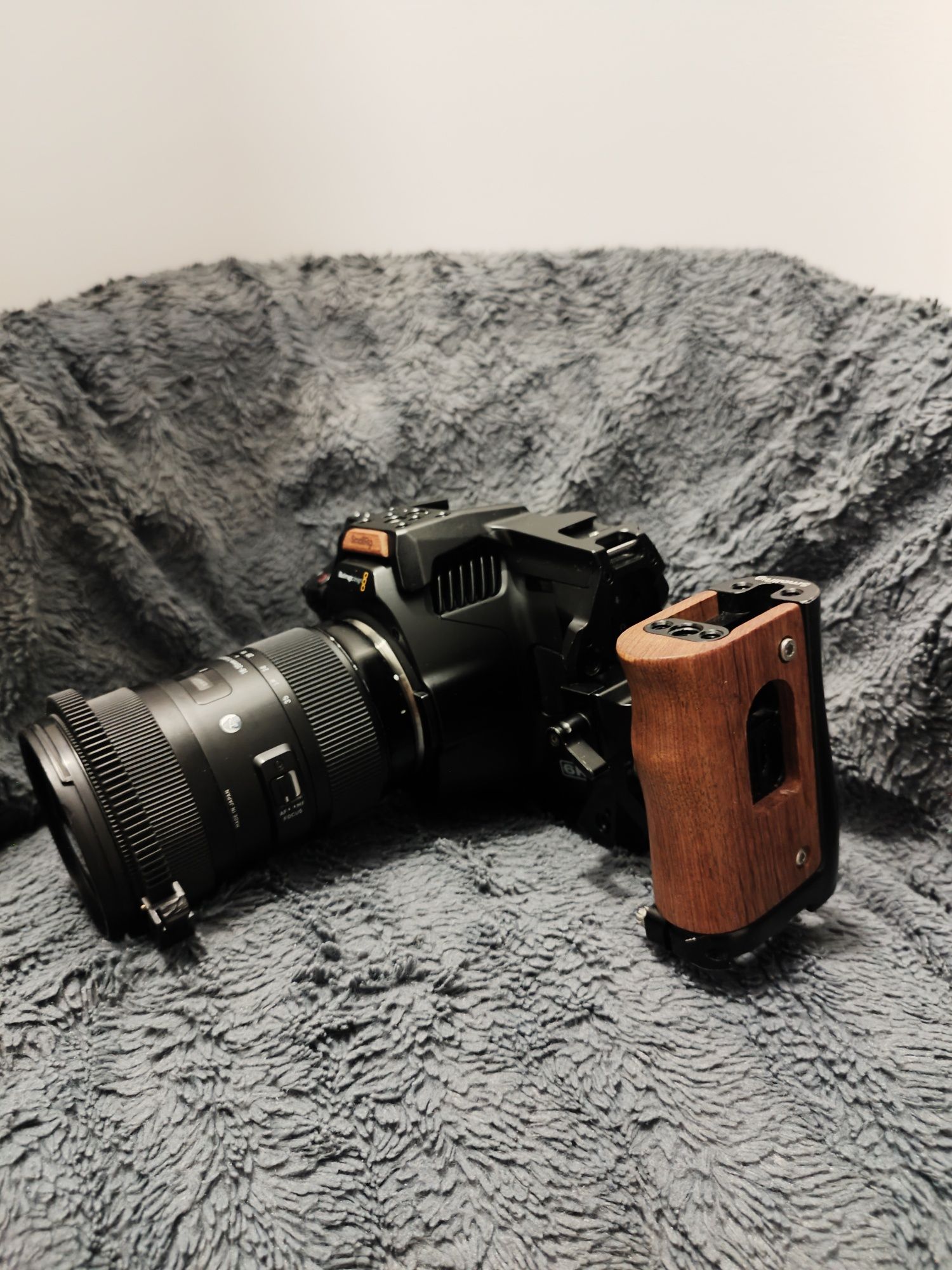 Blackmagic 6k pro full rig camera cinema