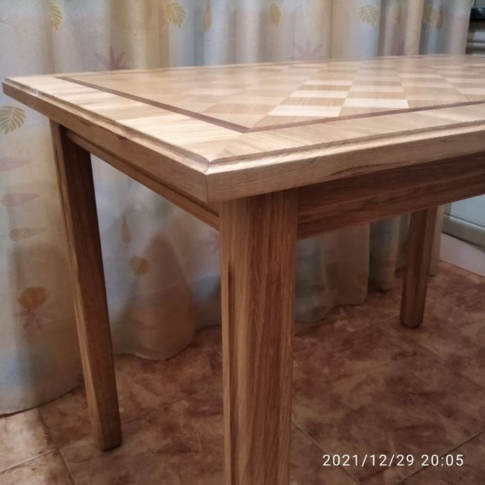 Кухонный стол, дуб натуральный