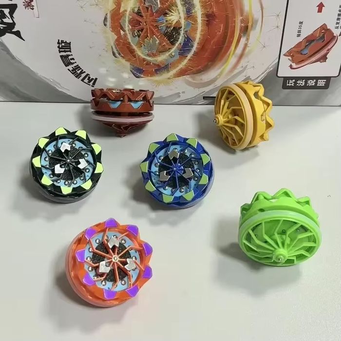 Titireze cu Scantei si Artificii Burst Spark Jucarie Fidget Spinner
