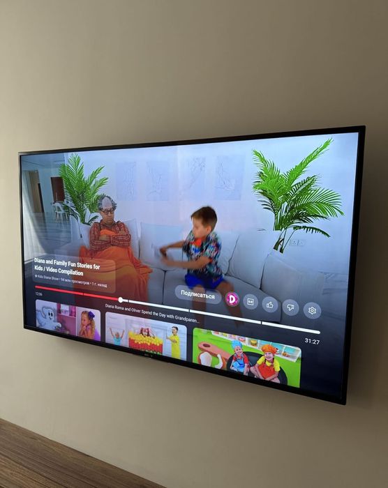 Смарт телевизор Sony Bravia 140 см smart tv WiFi YouTube