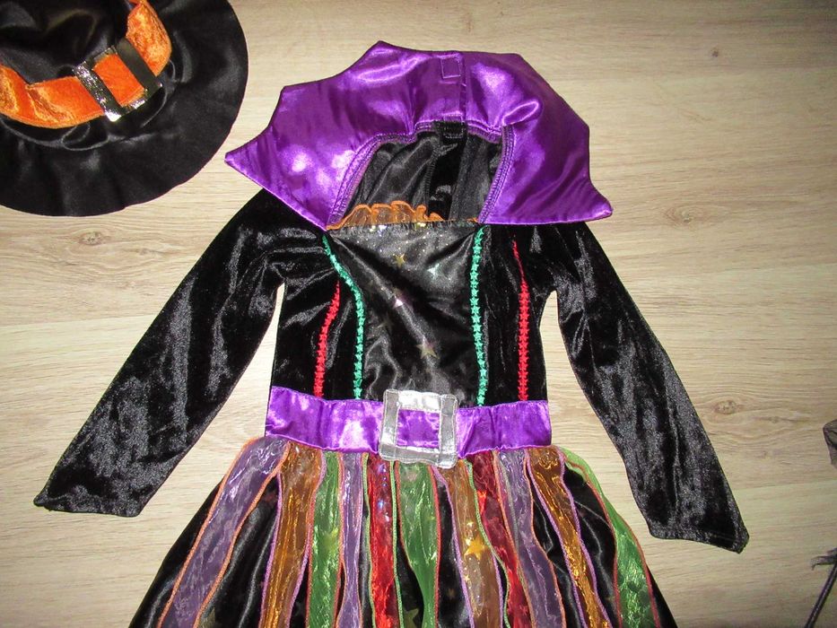 ХЕЛОУИН КОСТЮМ /РОКЛЯ--с аксесоари--116 номер