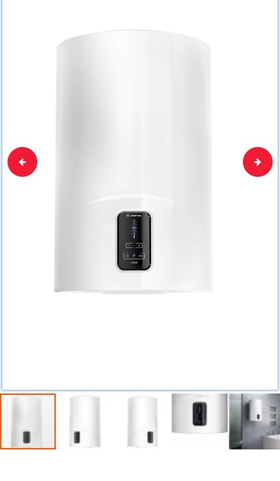 Boiler electric Ariston Lydos Eco 100L, 1800 W, functie Eco Evo