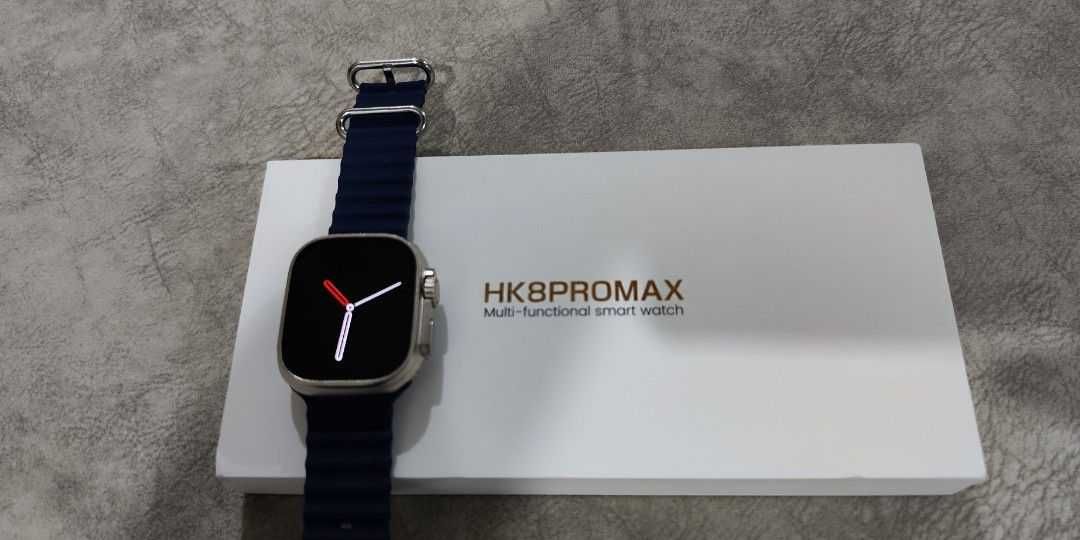 Hk8 pro max amoled smart watch new