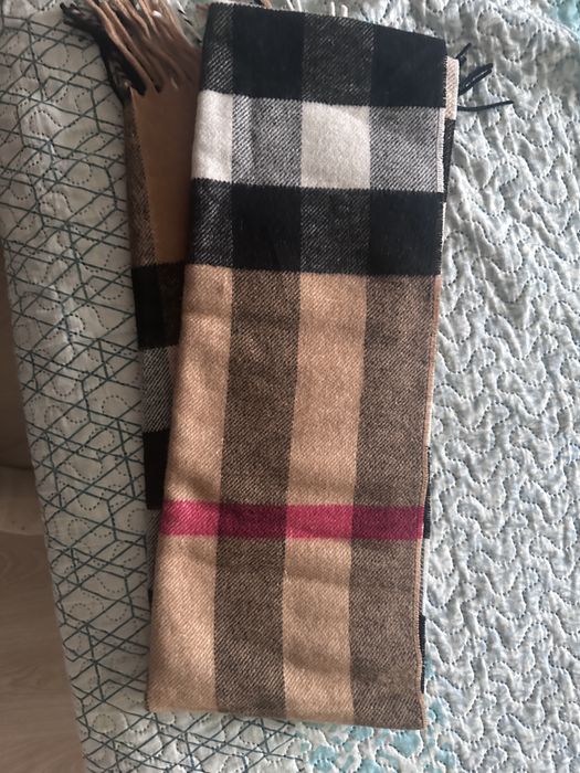 Мъжки зимен шал Burberry