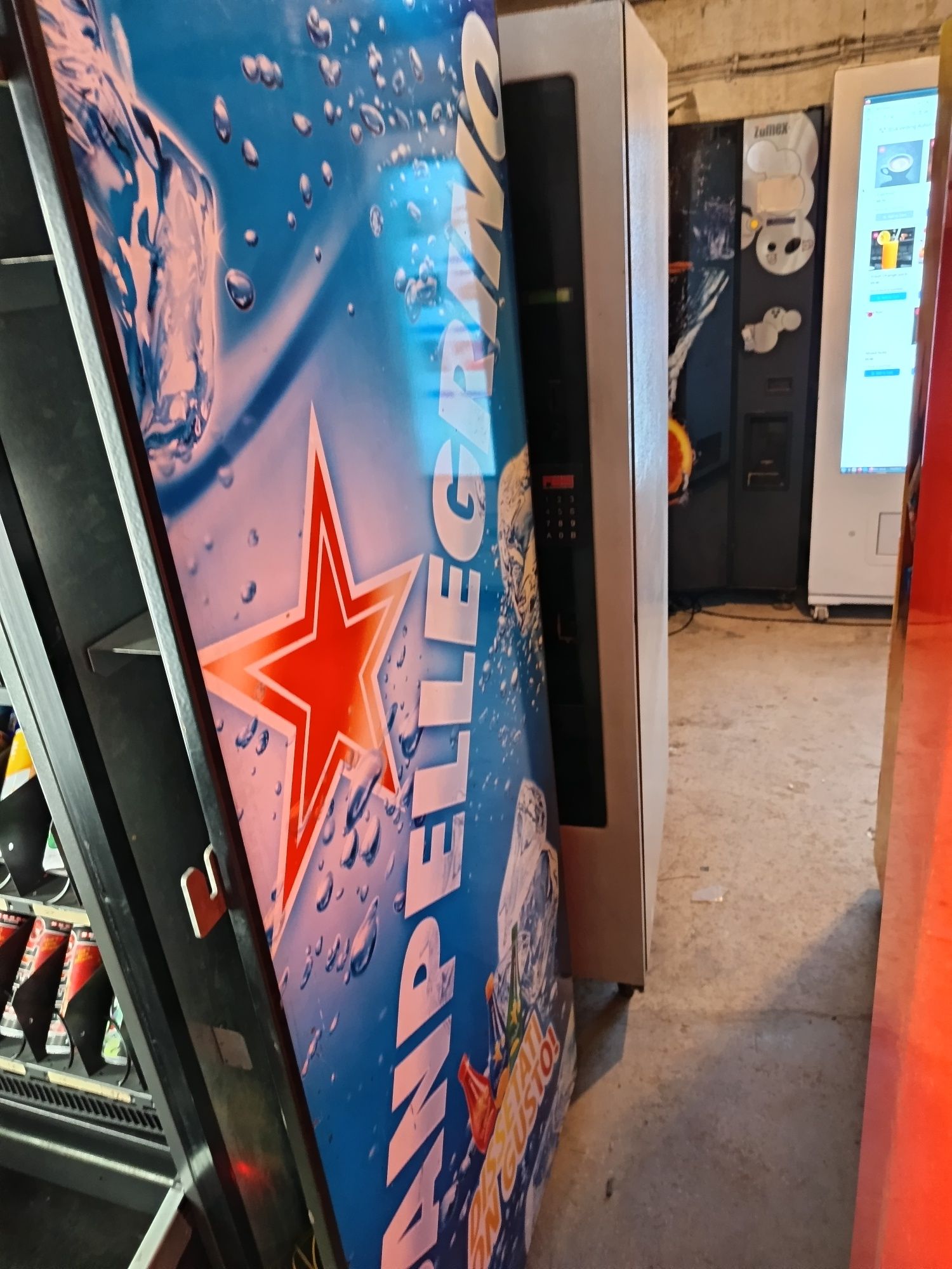 Вендинг автомат вендо 8 спирали на ред