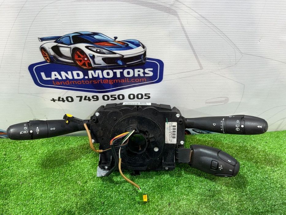 Ansamblu manete comenzi volan + spira 2007 peugeot 207 1.4 benzina cod oem 61935914 96637240xt