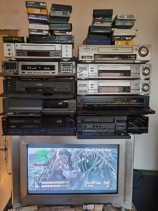 S-vhs videorecorder panasonic nv-hs 1000, s-vhs cu tbc