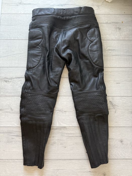 Pantaloni moto piele