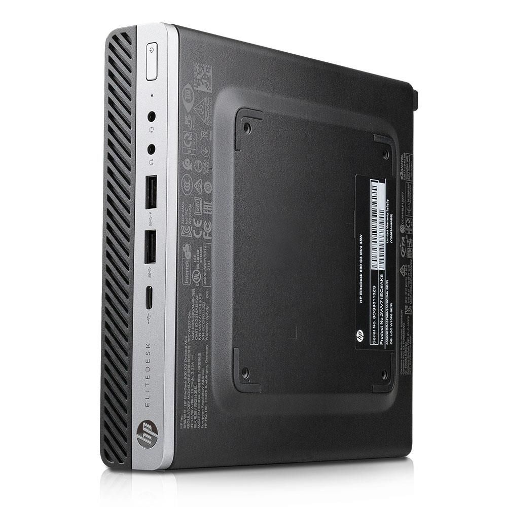 Мини ПК HP EliteDesk 800 G3 65W / i7-7700 / DDR4 32GB / SSD 2TB NVMe