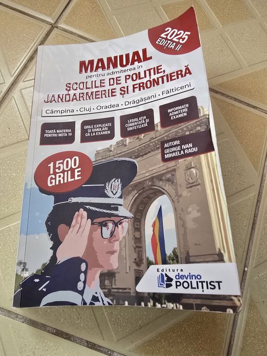 Manual admitere politie