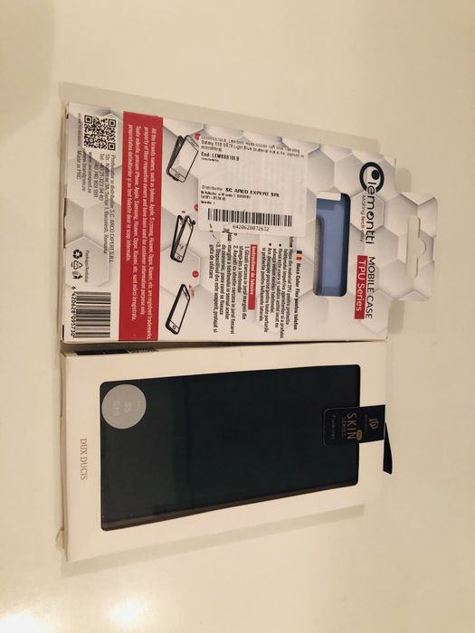 Husa incarcator si folie pentru Samsung S 10