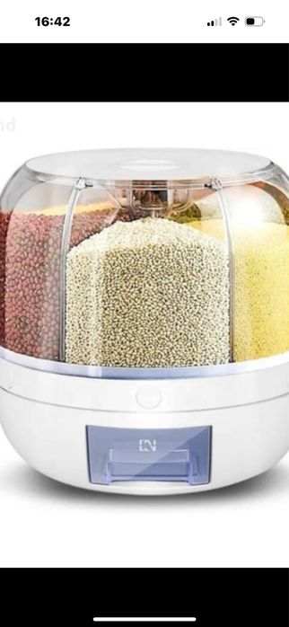 Кухненски органайзер за зърнени храни