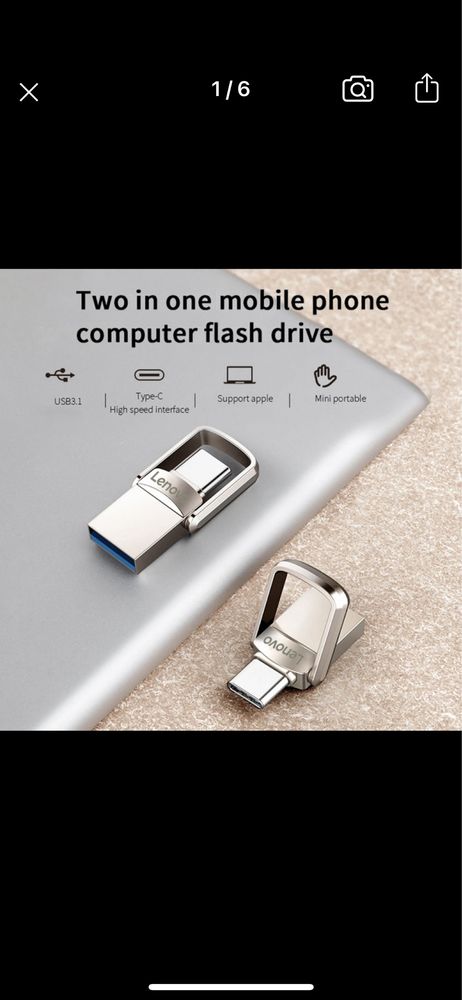 USB flash 3.1 lenovo 2 tb