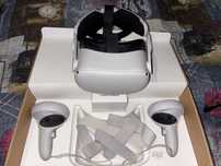VR Oculus / Meta Quest 2 128GB + Cablu Link + Custom Strap