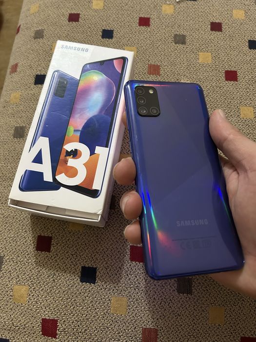 Samsung A31 64гб супер телефон катпайт8ядерный батарейка мыкты устайды