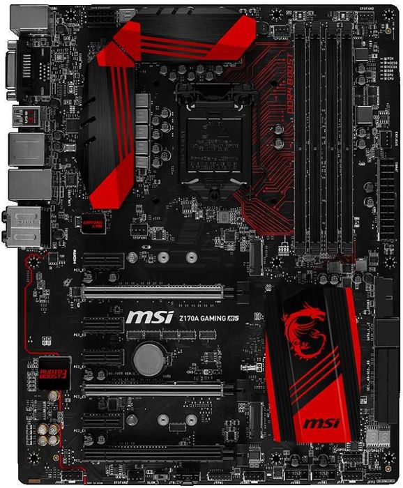Дъно Дънна платка MSI Z170A GAMING M5 1151 DDR4 до 64GB OVERCLOCK