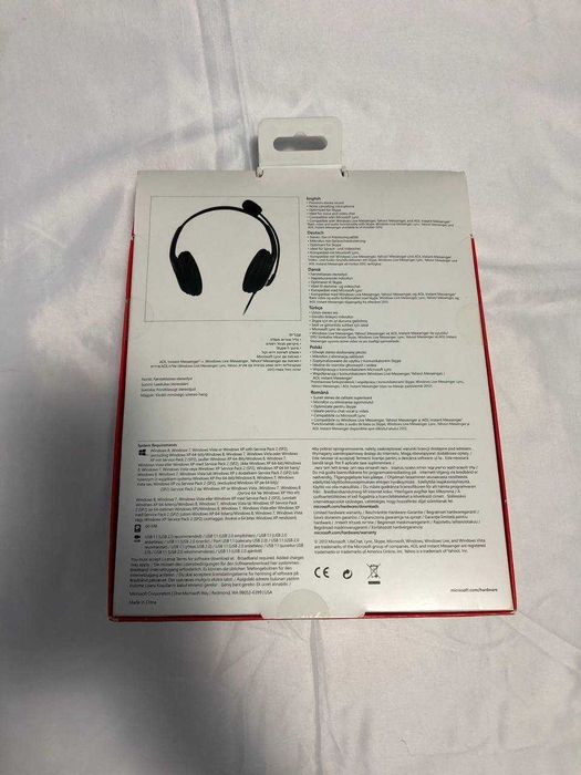 Microsoft LifeChat LX-3000 Casti cu Microfon USB Negru