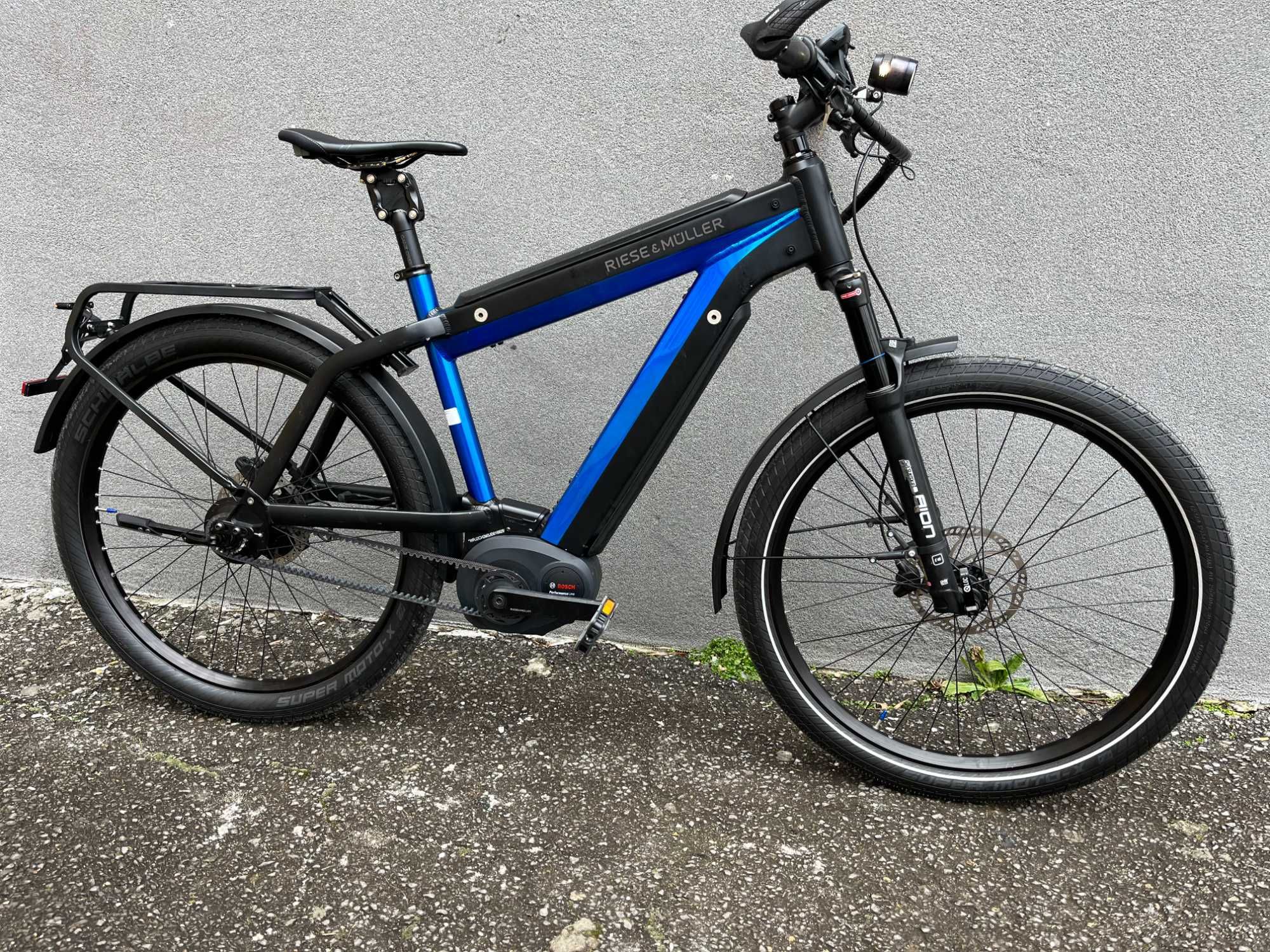 Ел.велосипед Riese§Müller Supercharger Е14 Rohloff 45км/ч подпомагане